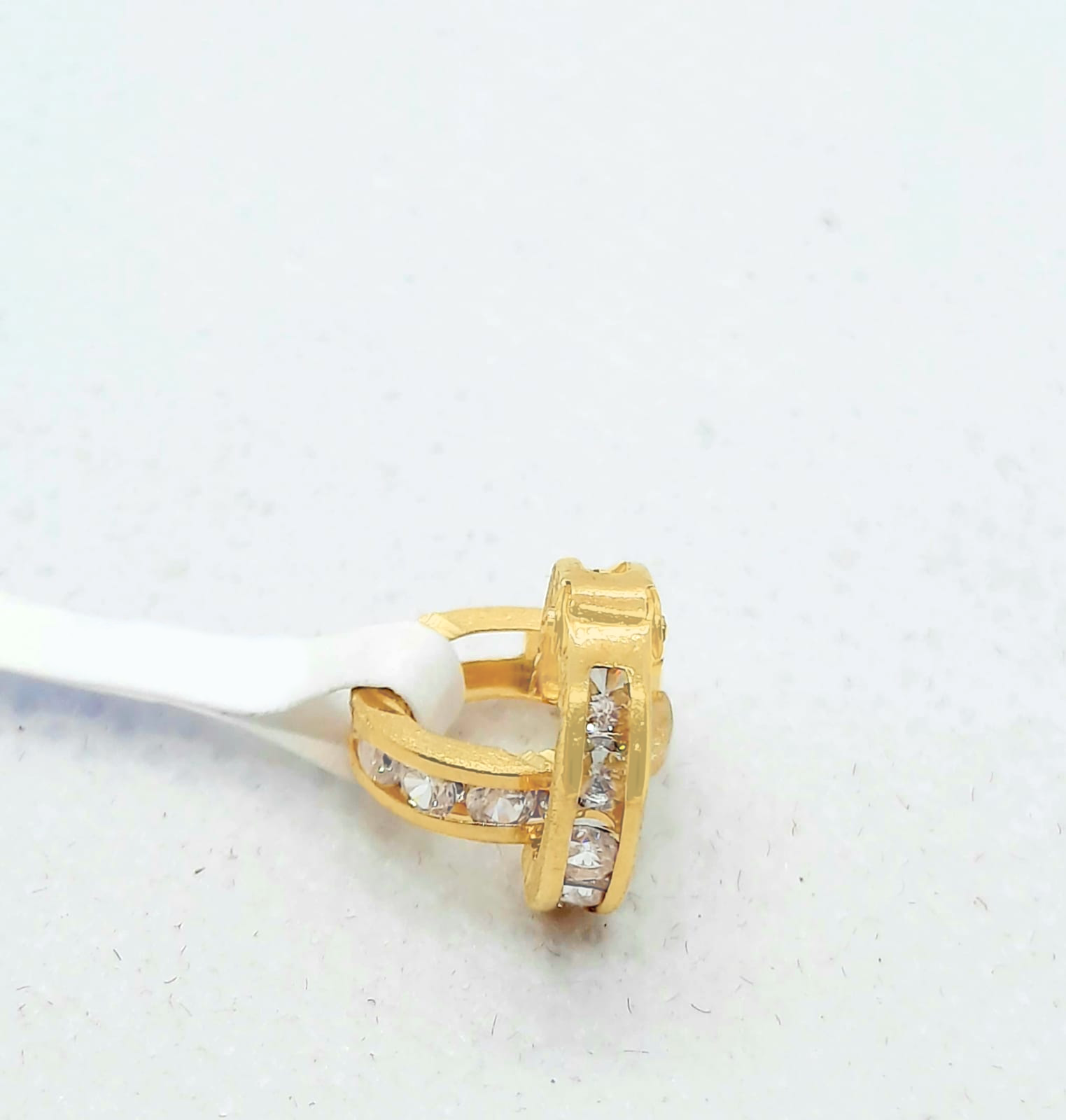 Gold Baby Hoop